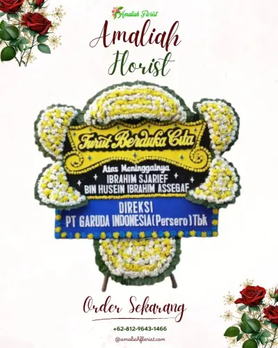 Papan Bunga Duka di Pabaton